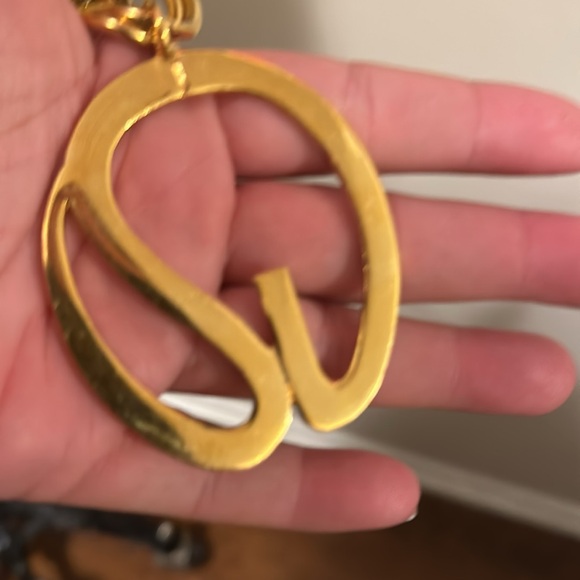 St. John Gold metal chain belt - Picture 5 of 10